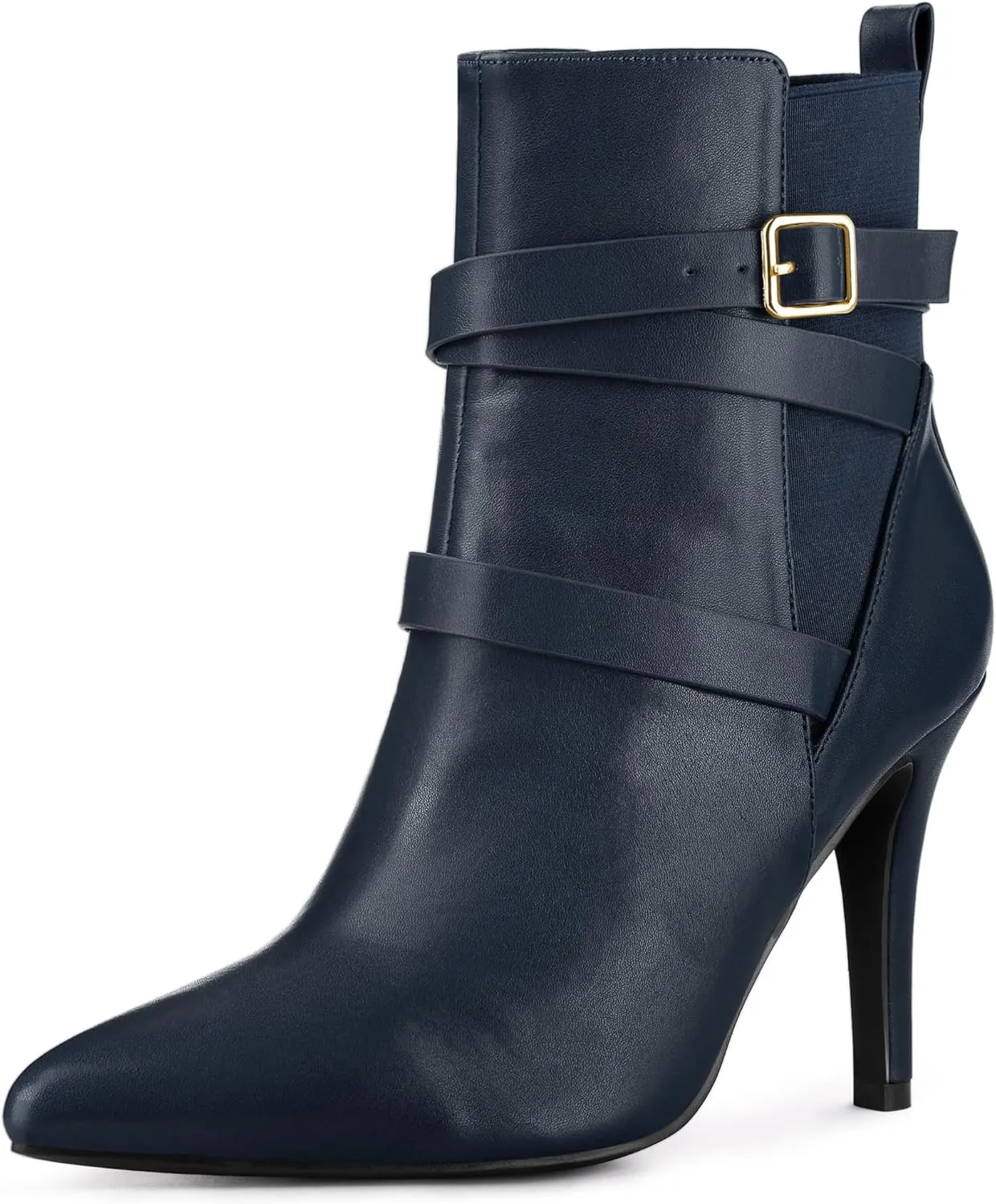 Perphy Chelsea Boots Pointy Toe Stiletto High Heel Ankle Boot for Women