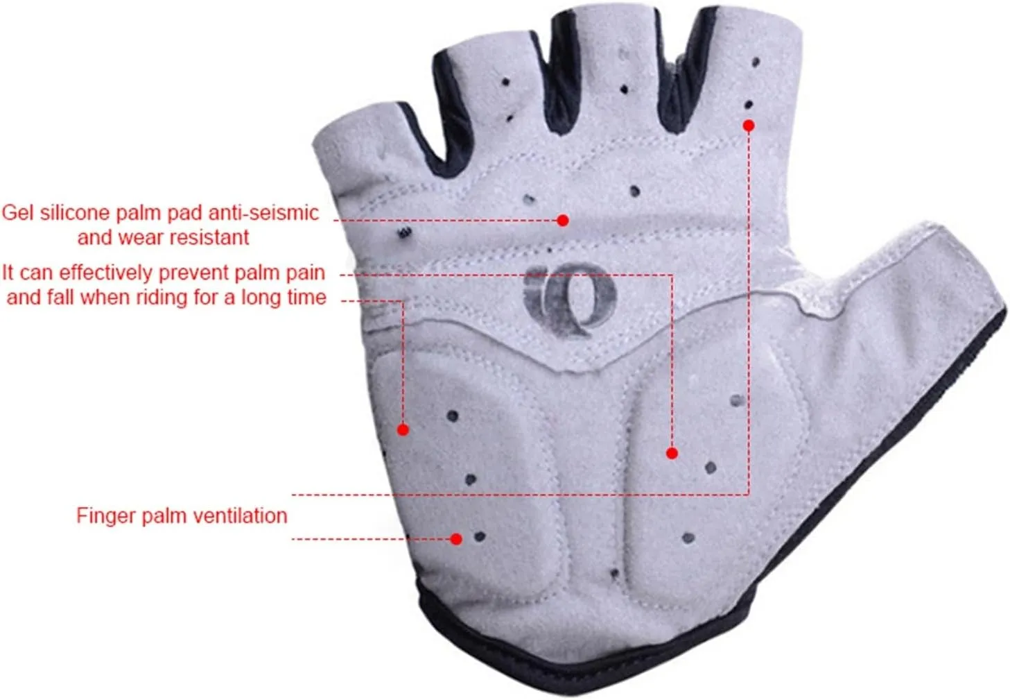 Personalized Gel Half Finger Cycling Gloves Anti-Slip Anti Shock MTB Road Bike Gloves Bicycle