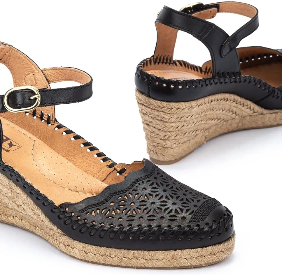 PIKOLINOS Wedge Sandals Leather Vila for Woman