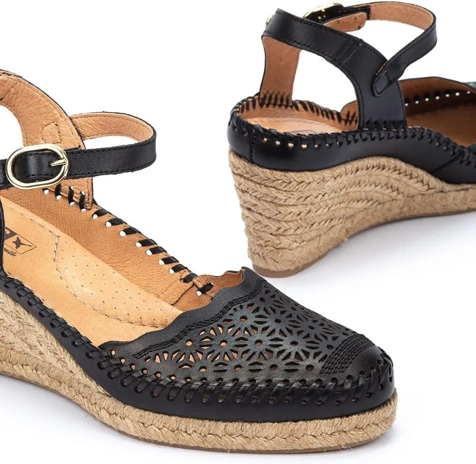 PIKOLINOS Wedge Sandals Leather Vila for Woman