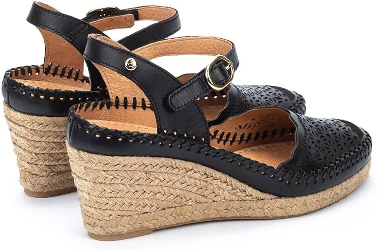 PIKOLINOS Wedge Sandals Leather Vila for Woman