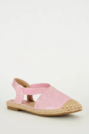 Pink Espadrille Sandals