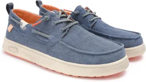 PITAS Maui Flax Slip-On Shoes for Men | Casual Summer Men’s Moccasin | Everyday Wear Loafers | Blue