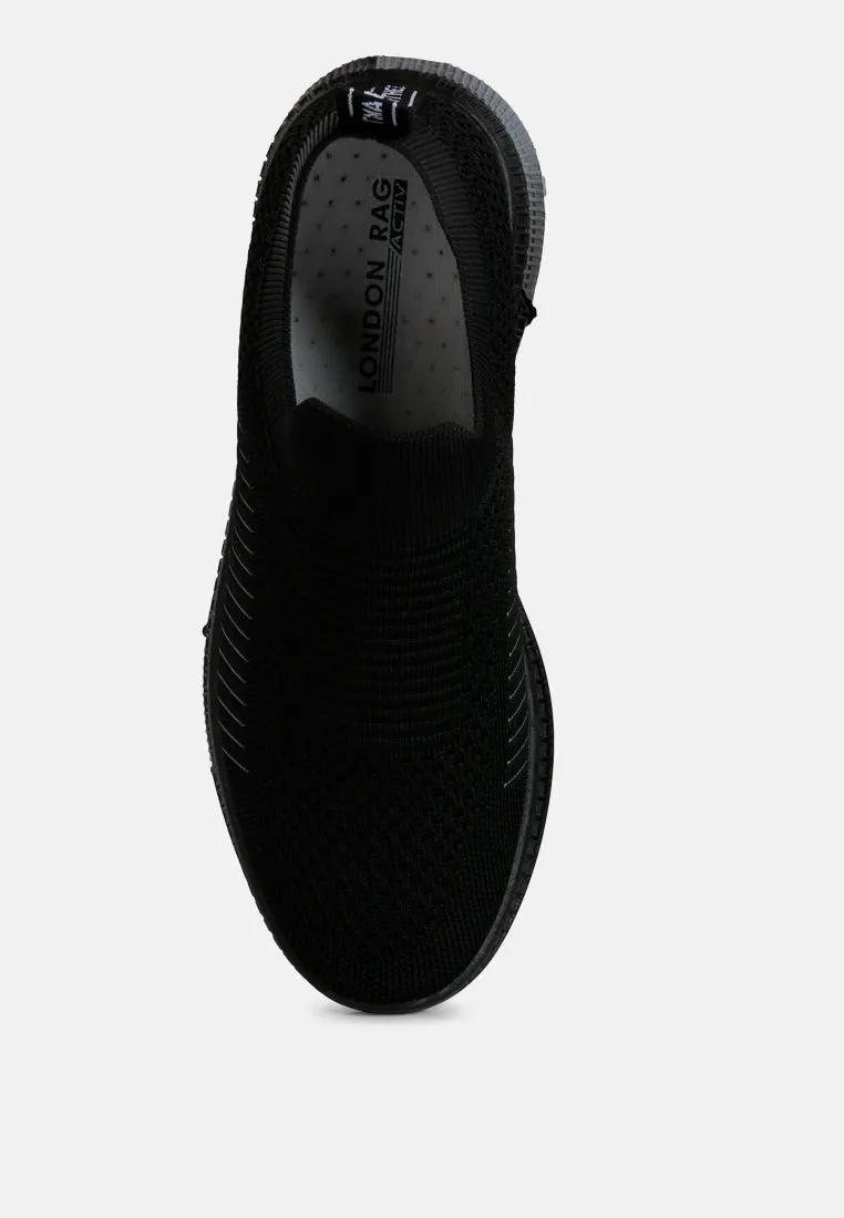 Plumers Knitted Slip On Men's Shoes