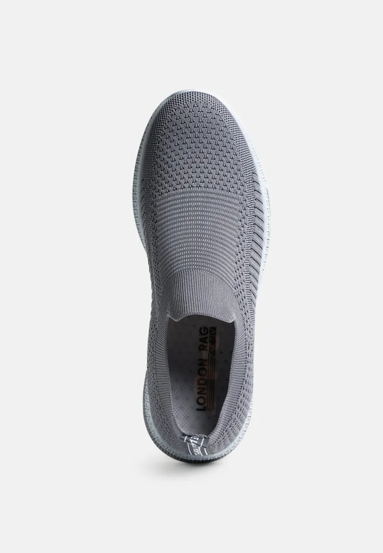 Plumers Knitted Slip On Men's Shoes