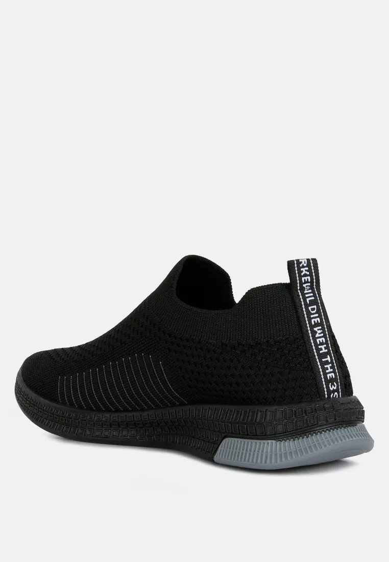 Plumers Knitted Slip On Men's Shoes
