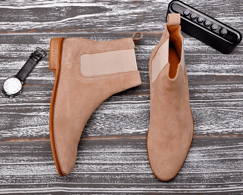 Pointy Leather Boots