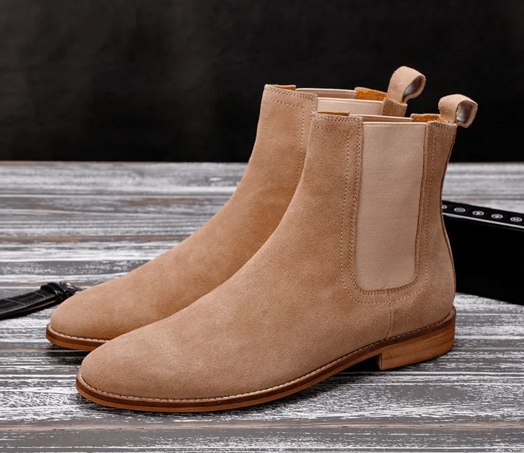 Pointy Leather Boots