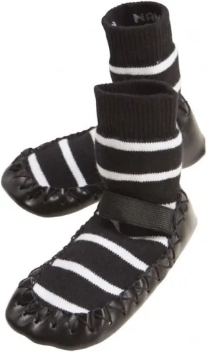 Polarn O. Pyret CLASSIC STRIPE ECO MOCCASIN (BABY)