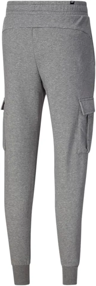 PUMA Mens Essential Pocket Sweatpants Casual Comfort Technology - Grey