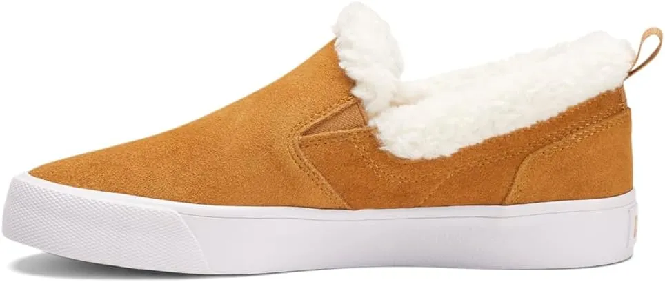 PUMA Womens Bari Comfort Sherpa Slip On Sneakers Shoes Casual - Brown
