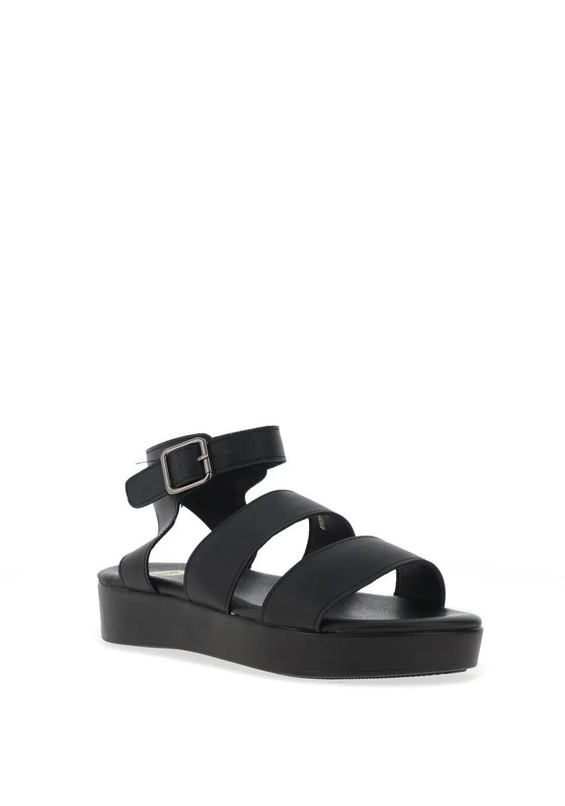 Rant & Rave Gena Gladiator Sandals, Black