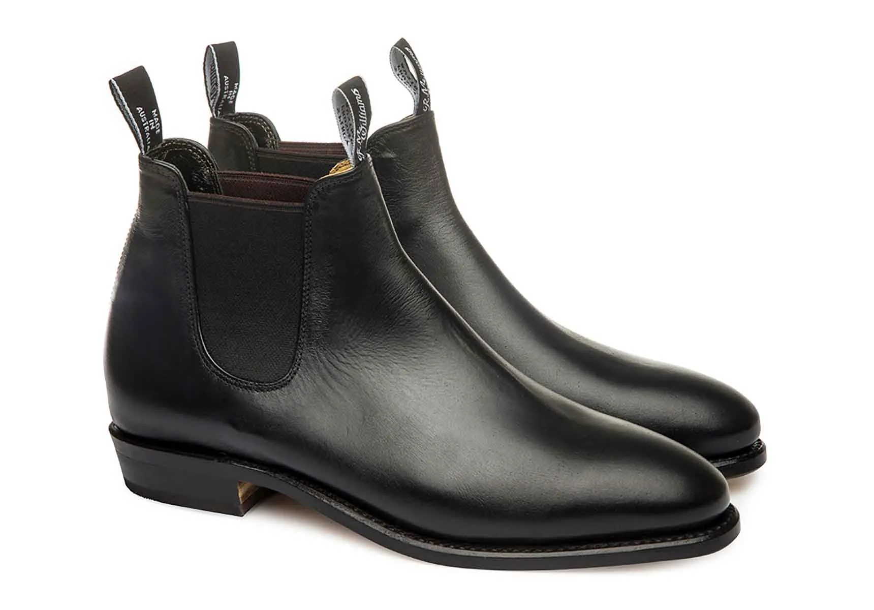 R.M. Williams Adelaide Rubber Sole - Black