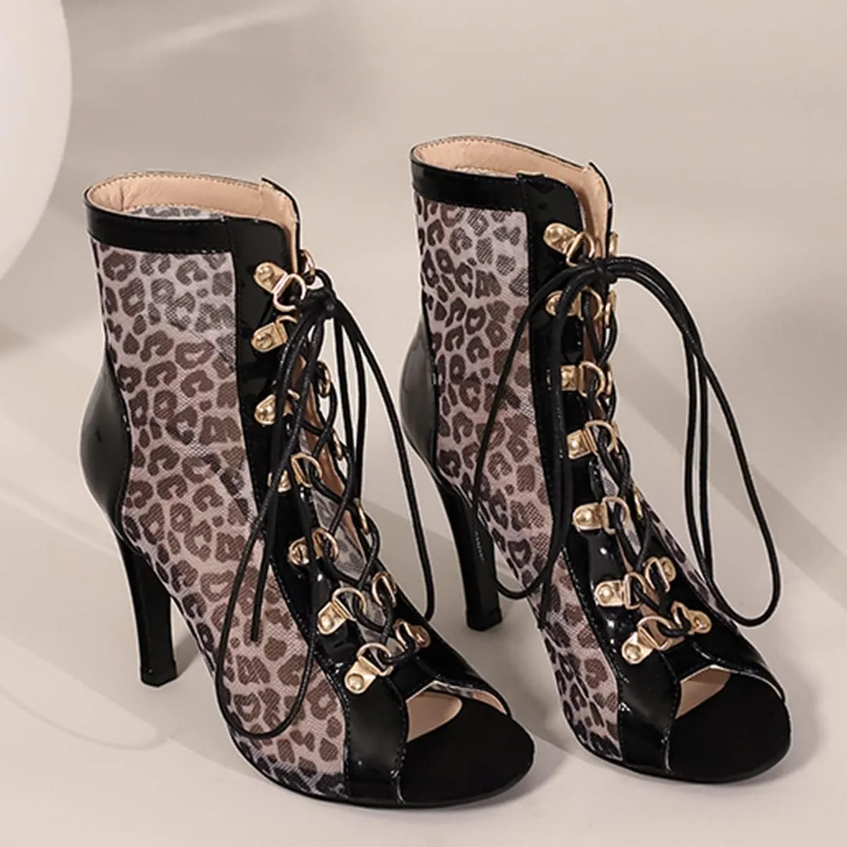 Roimaash 7/9.5/11CM Heel Height Women Gladiator Sandals Dress Shoes