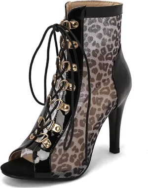 Roimaash 7/9.5/11CM Heel Height Women Gladiator Sandals Dress Shoes