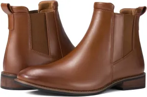 Rollda Mens Chelsea Boots Casual Ankle Boots Dress Boots Elastic Slip on Boots for Men