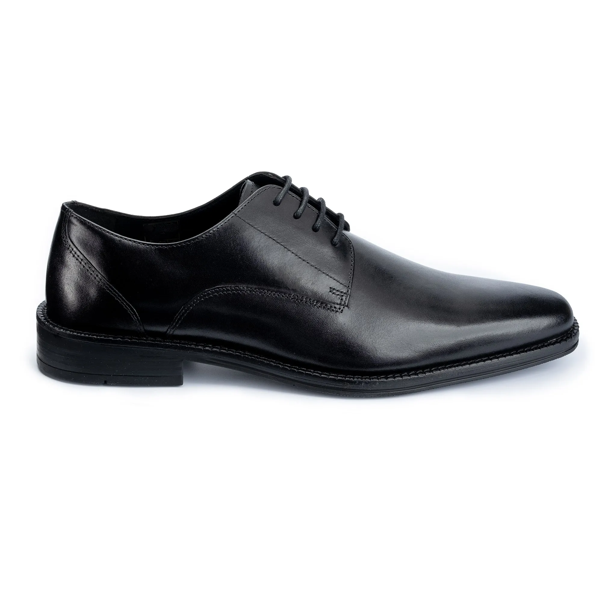 Rudd Black Derby Shoes