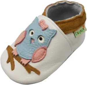 SAYOYO Baby Shoes Soft Leather Sole Infant Moccasins Toddler Prewalker Shoes