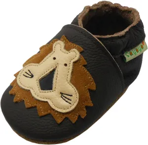 SAYOYO Baby Shoes Soft Leather Sole Infant Toddler Prewalker Shoes