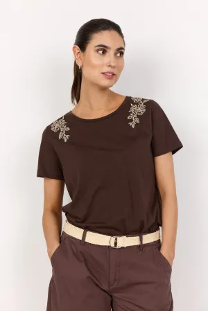 SC-DERBY 45 T-shirt Dark brown