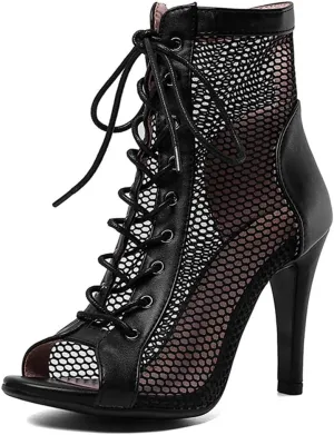 Scaoruki Women Classic Gladiator Sandals Summer Booties Breathable Mesh Sandals