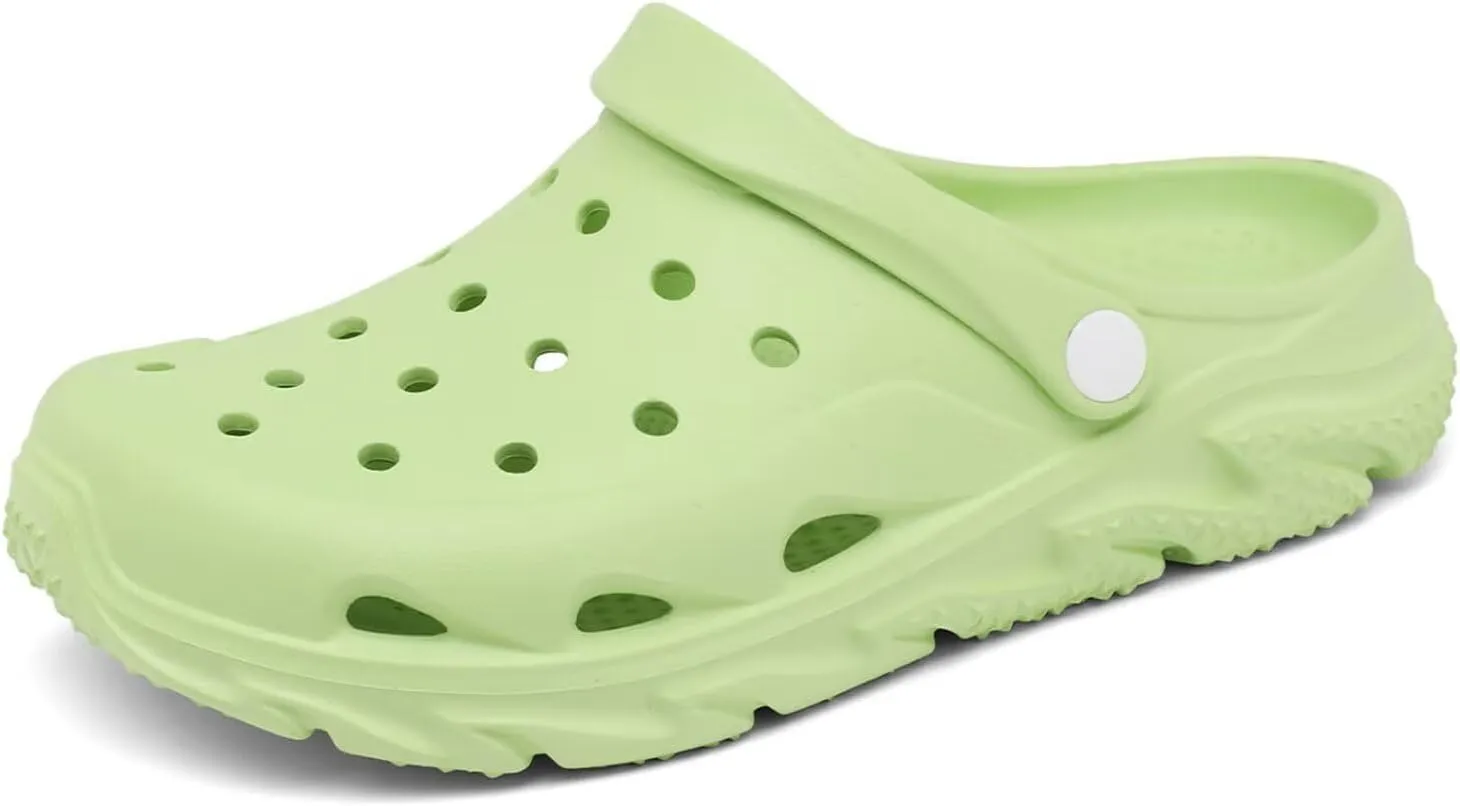 Scecocrs Women's Garden Clogs, Slip-on Comfort Sandals with Arch Support