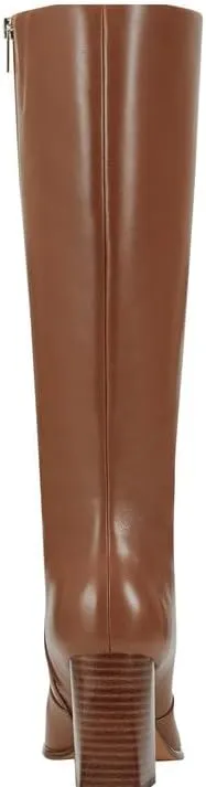sexytag Knee High Boots for Women Gogo Boots Square Toe Chunky Heel Side Zipper Fashion Dress Boots
