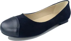 Slip On Falts Womens Dolly Pumps Comfort Closed Toe