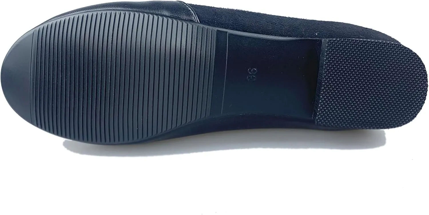 Slip On Falts Womens Dolly Pumps Comfort Closed Toe