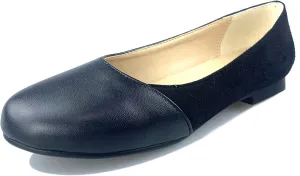 Slip On Falts Womens Dolly Pumps Comfort Closed Toe