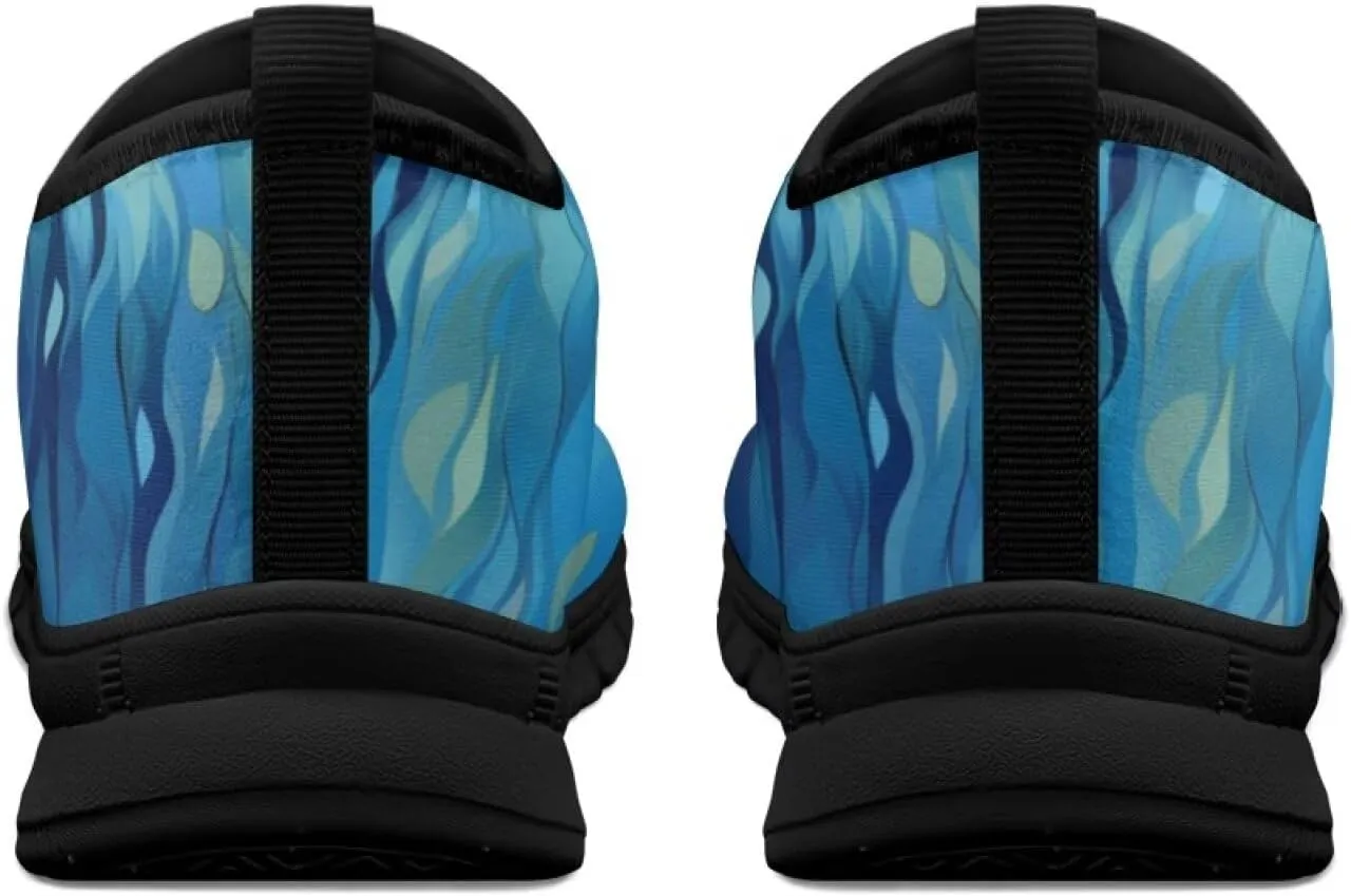 Slip On Tennis Shoes Various Styles Ultimate Comfort Black