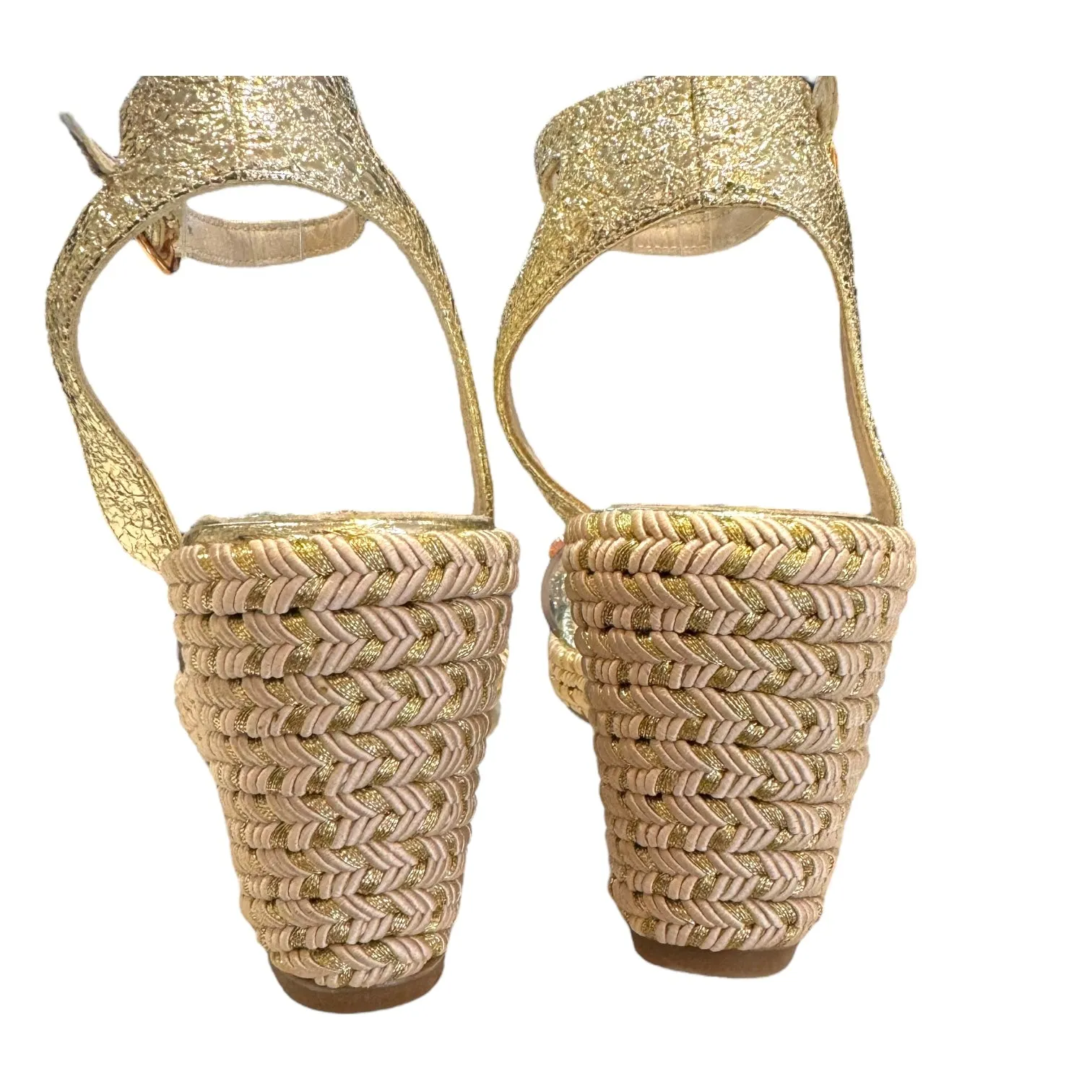Sophia Webster 'Dina Gem' Espadrille Wedge Heels - 6/39 - NEW