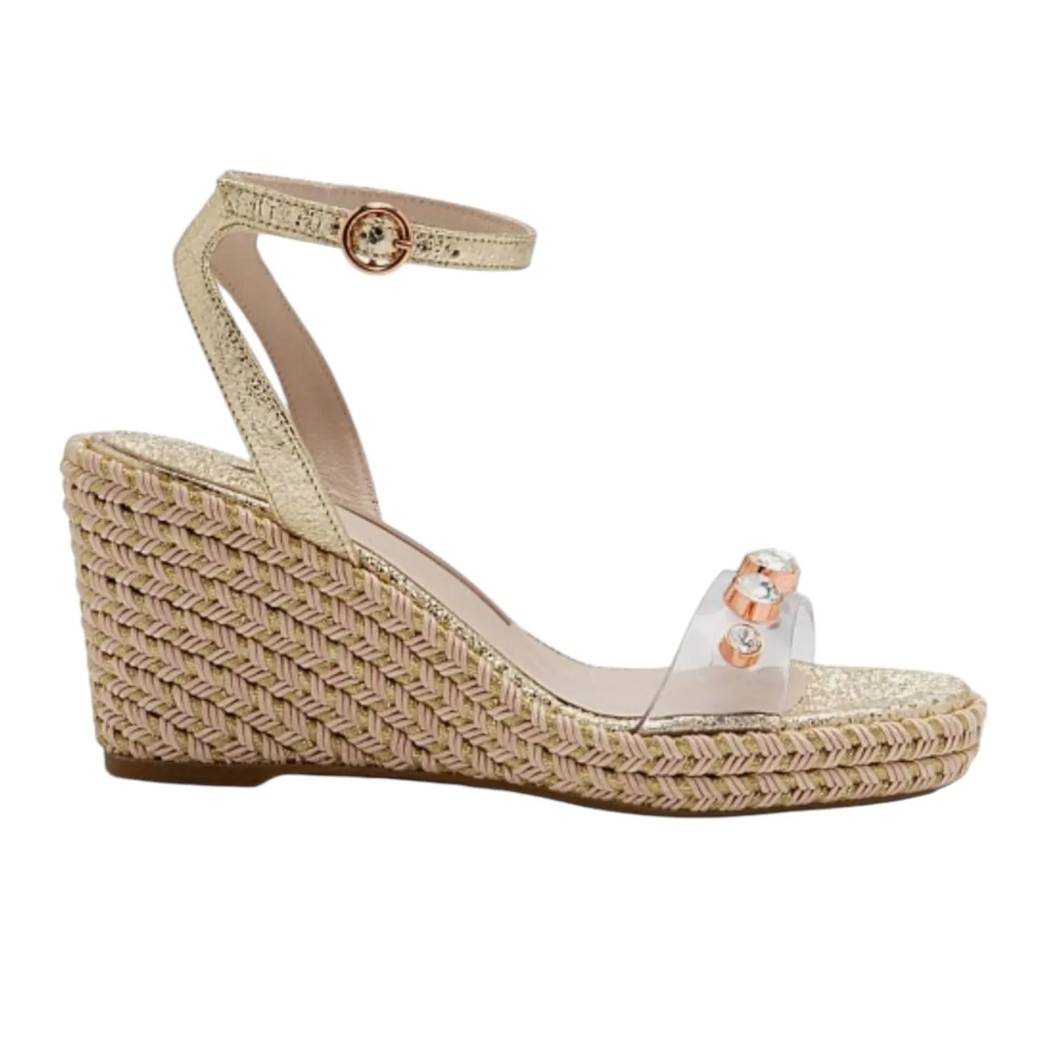 Sophia Webster 'Dina Gem' Espadrille Wedge Heels - 6/39 - NEW