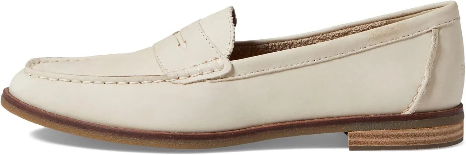 Sperry Womens Seaport Penny Loafers Flats Casual - Gold