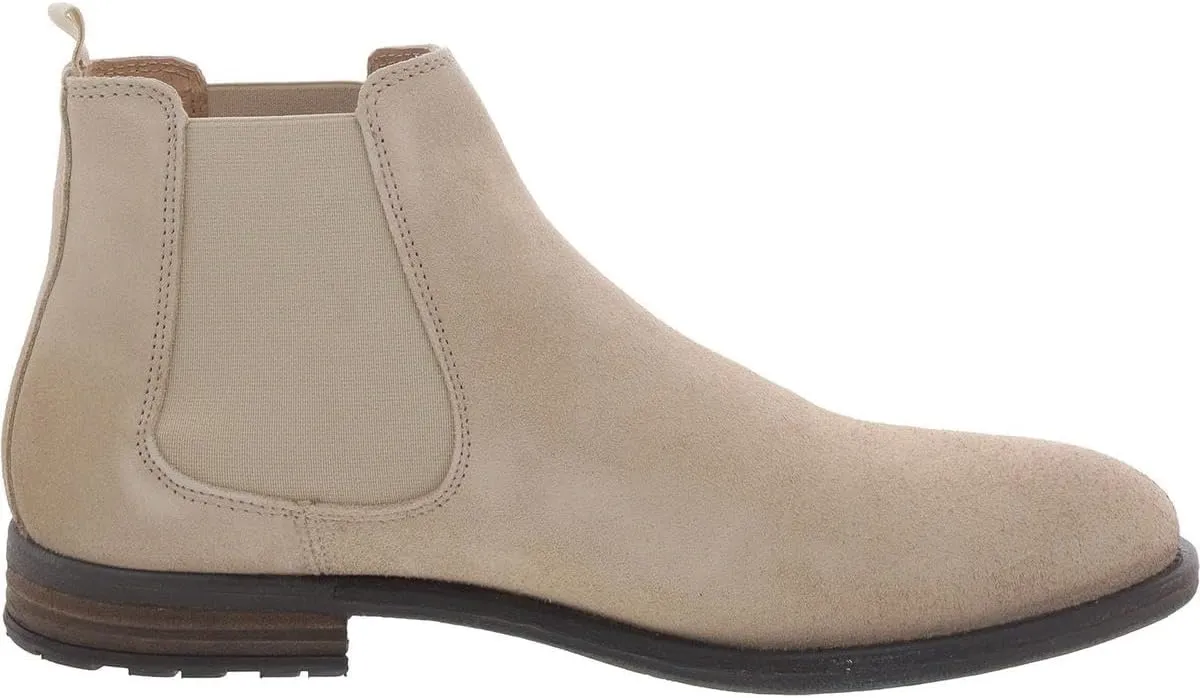 Steve Madden Mens Suede Pull On Chelsea Boots
