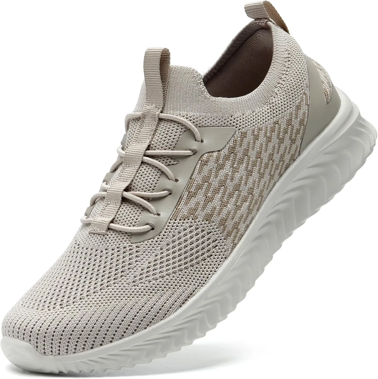 STQ Walking Shoes Women Arch Support Slip on Sneakers with Memory Foam Comfort Lightweight