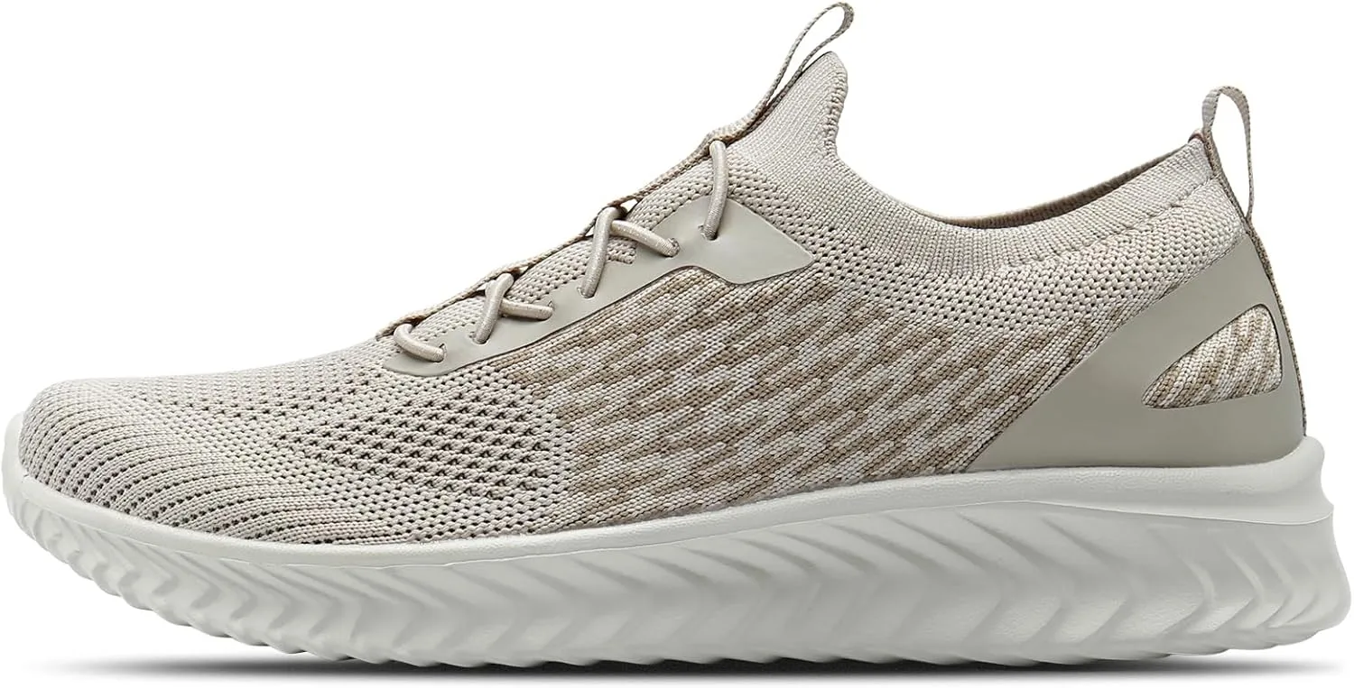 STQ Walking Shoes Women Arch Support Slip on Sneakers with Memory Foam Comfort Lightweight