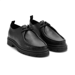 Style Alain - Black tumbled leather