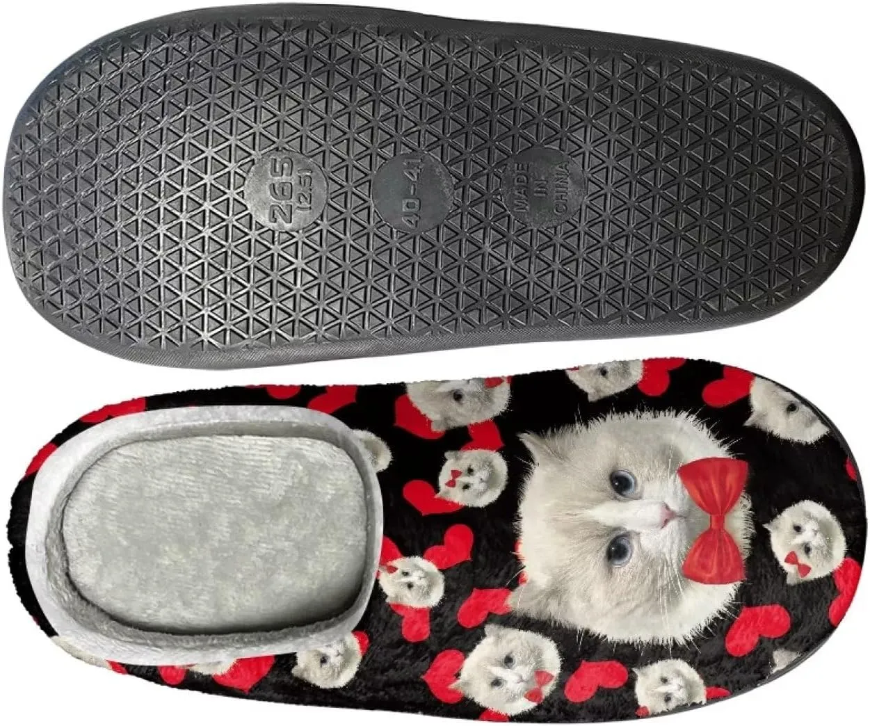 Suobstales Men Slippers Indoor Outdoor House Shoes Slip On Fall Winter Warm Bedroom Slippers for Women
