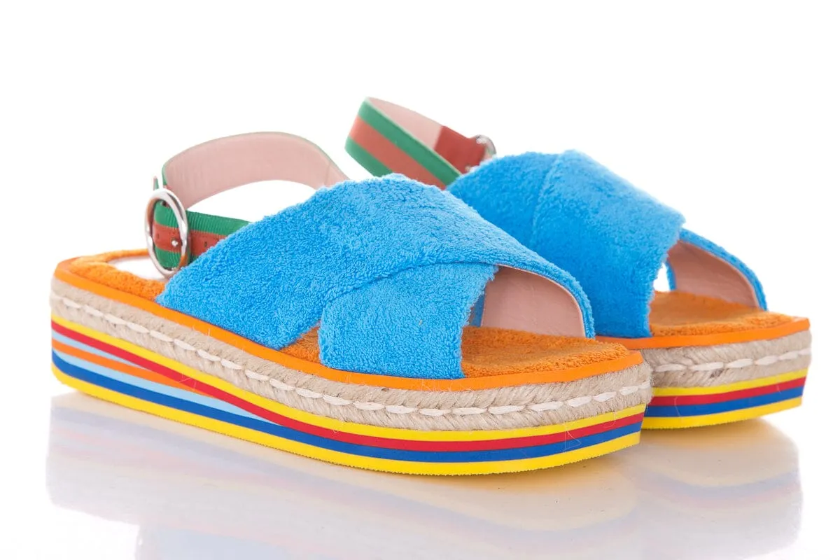 SZ Sandals Espadrille Gucci Unbeatable variety Multicolor 38 Trusted by customers