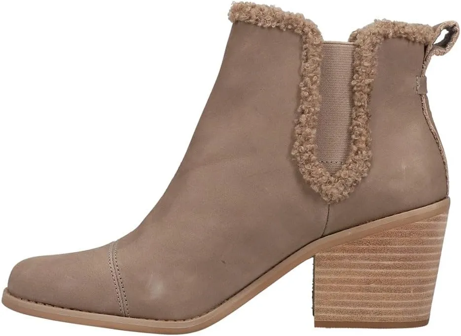 TOMS Womens Everly Pull On Ankle Boots