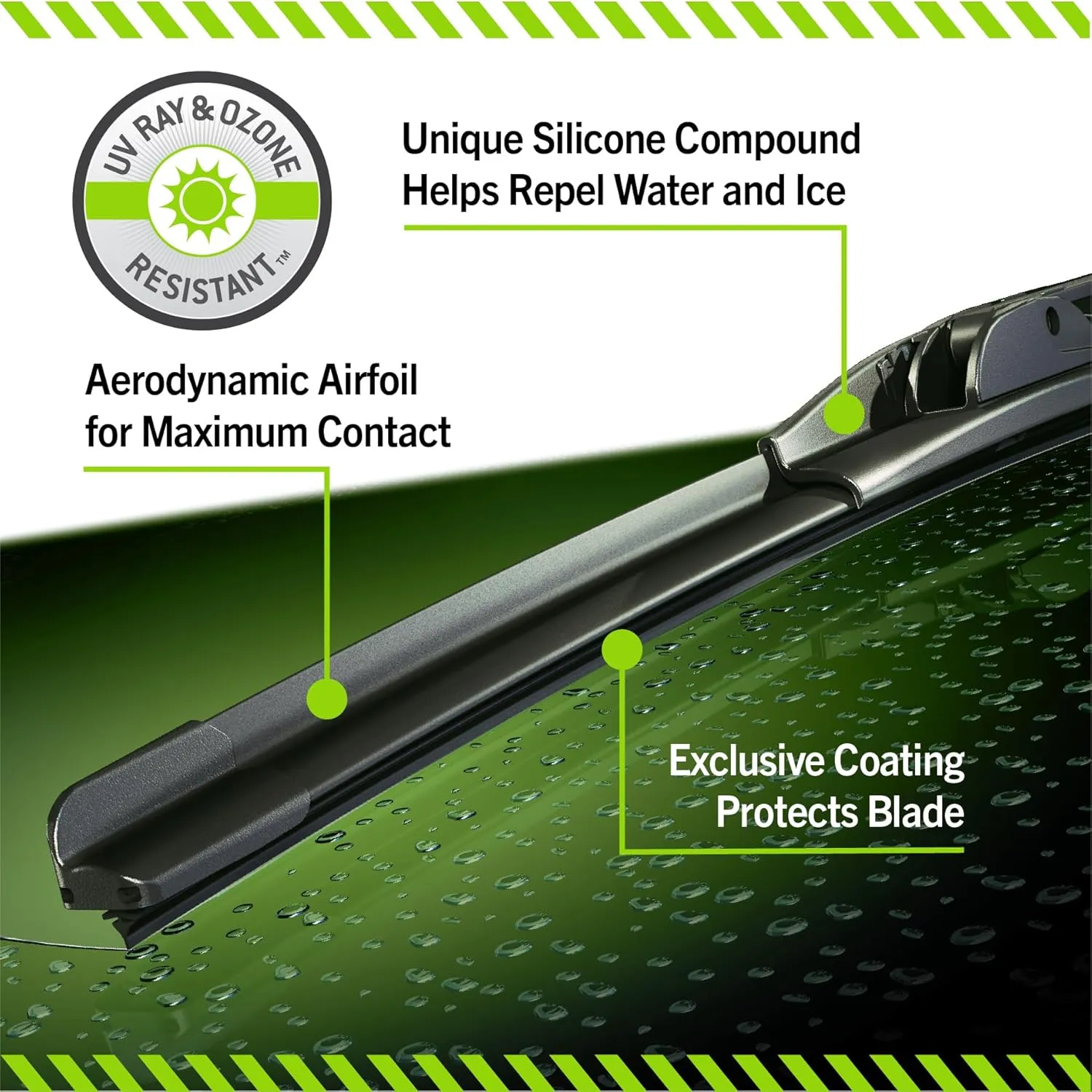 TRICO Silicone Ceramic™ (90-190) 19 Inch Automotive Replacement Windshield Wiper Blades For my Car, Ceramic Coated Silicone Super Premium All Weather Beam Blade for Select Vehicle Models