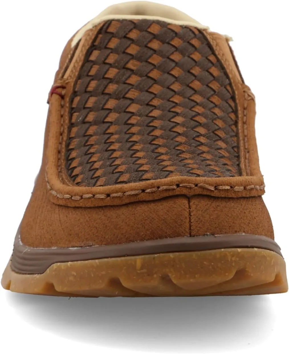 Twisted X Men's Slip-On Oblique Toe, Moc Toe with CellSole