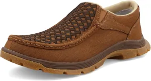 Twisted X Men's Slip-On Oblique Toe, Moc Toe with CellSole