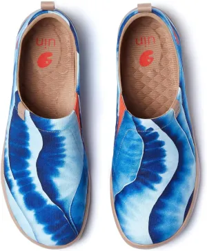 UIN Men's Loafers Painted Travel Shoes Slip On Walking Shoes Casual Lightweight Comfort Fashion Sneaker Toledo Ⅰ Art