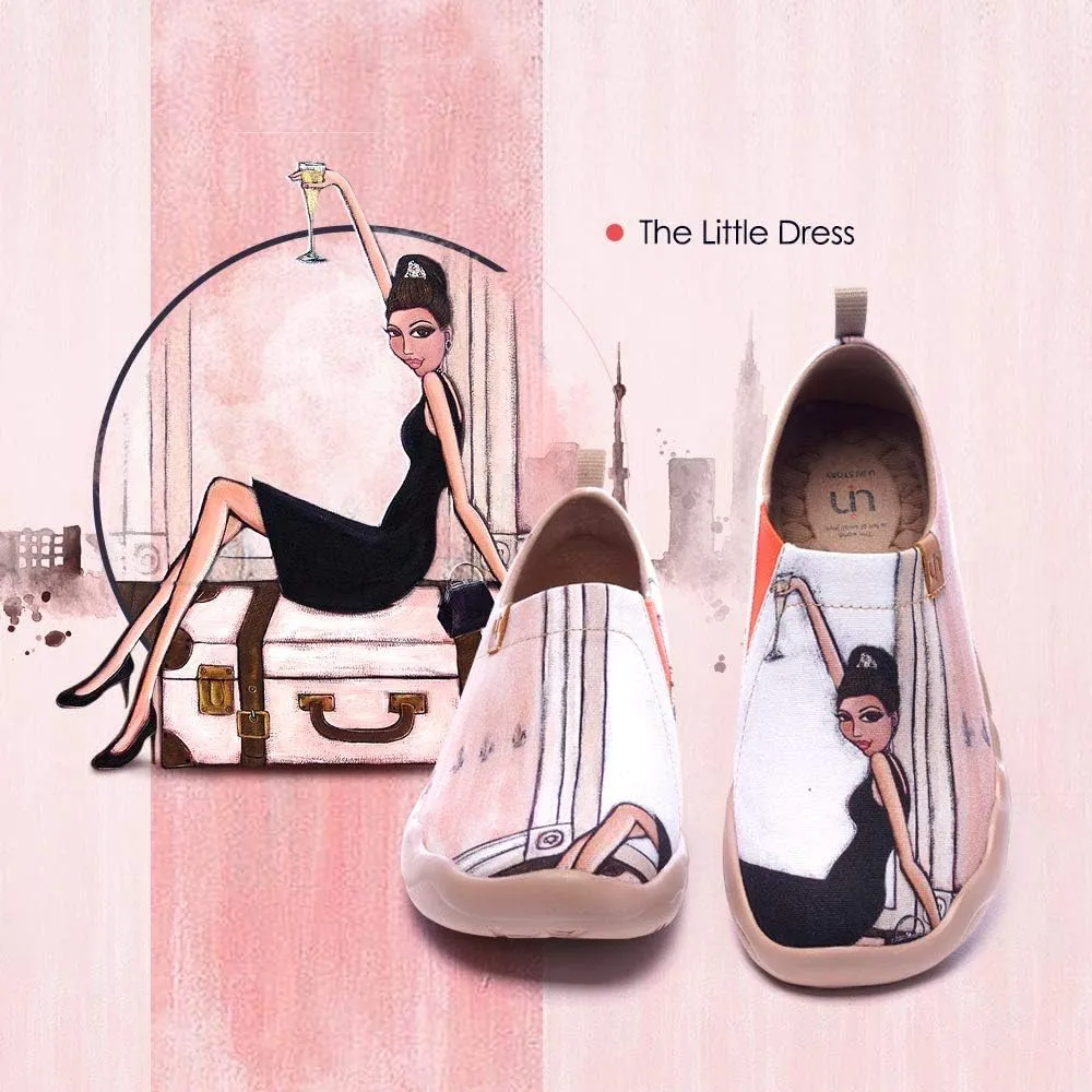 UIN Women's Art Travel Slip-On Shoes Casual Lightweight Breathable Flats Comfortable Loafers