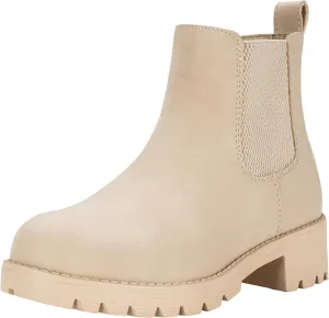Vepose Women's 9607 Chelsea Ankle Boots Pull-On Booties for Women
