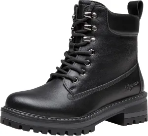 Vepose Women's Ankle Boots 9609 Fashion Lace Up Combat Booties for Women 2.0