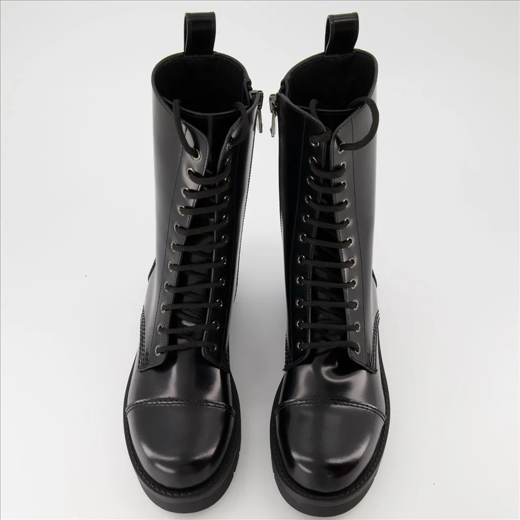 VLogo Combat Boots