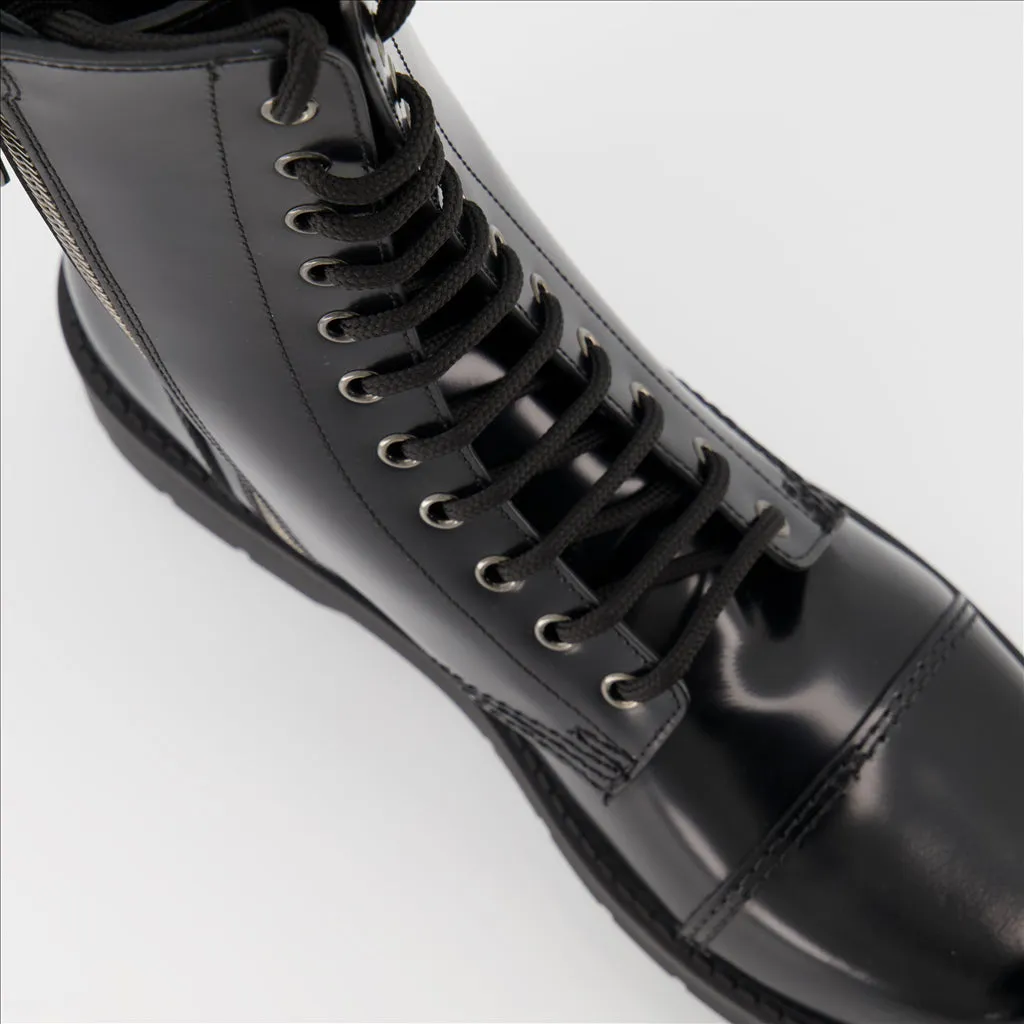 VLogo Combat Boots